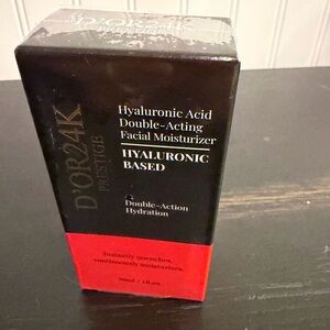 D’or 24k Hyaluronic Acid Moisturizer - Sealed new in box